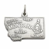 MONTANA Sterling Silver Charm