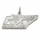 TENNESSEE Sterling Silver Charm