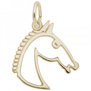 FLAT HORSE HEAD - Rembrandt Charms