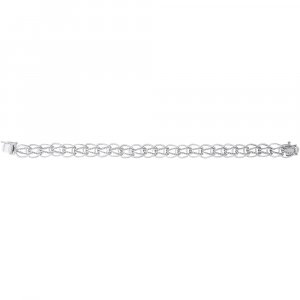 OVAL FANCY LINK CLASSIC CHARM BRACELET - 8 IN. - Rembrandt