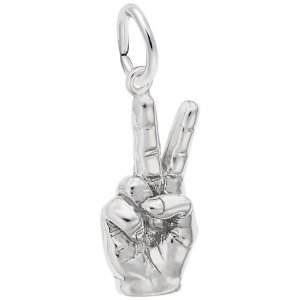 HAND SIGN for PEACE - Rembrandt Charms