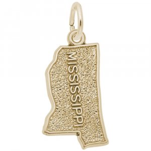 MISSISSIPPI MAP - Rembrandt Charms