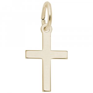 SMALL PLAIN CROSS - Rembrandt Charms