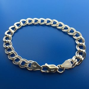6 INCH Sterling Silver Charm Bracelet