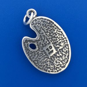 Back of Charm, .925 Stamp and Maker's Mark
