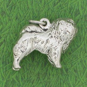 CHOW Sterling Silver Charm