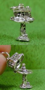 TREEHOUSE with ANGEL Sterling Silver Charm
