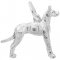 GREAT DANE DOG - Rembrandt Charms