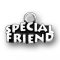 SPECIAL FRIEND Sterling Silver Charm - CLEARANCE
