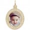 OVAL SCROLL PHOTOART - Rembrandt Charms