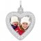 HEART SCROLL PHOTOART - Rembrandt Charms