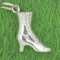 VICTORIAN BOOT Sterling Silver Charm