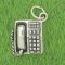 HOME PHONE OFFICE TELEPHONE Sterling Silver Charm