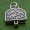 TRAVEL SUITCASE Opening Sterling Silver Charm