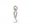 HORSE HOOF PICK Sterling Silver Charm
