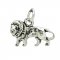 LION Sterling Silver Charm