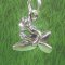 FROG in CANOE Sterling Silver Charm