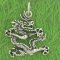 CHINESE DRAGON Sterling Silver Charm