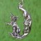COW JUMPED OVER the MOON Sterling Silver Charm