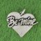 BE MINE HEART Sterling Silver Charm