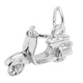 Scooter Sterling Silver Charm