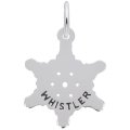Whistler Snowflake Sterling Silver Charm