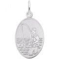 FISHERMAN OVAL DISC - Rembrandt Charms