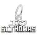 I love St Thomas Sterling Silver Charm