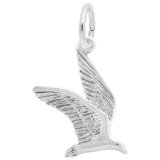 Flying Seagull Sterling Silver Charm