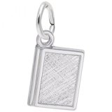 Book Sterling Silver Charm