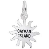 Cayman Island Sterling Silver Charm