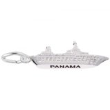Panama Cruise Ship Sterling Silver Charm