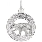 Canada Bear Sterling Silver Charm
