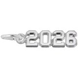 2026 Sterling Silver Charm