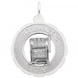 ATLANTIC CITY SLOT MACHINE SCALLOPED RING - Rembrandt Charms
