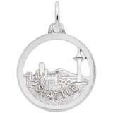 SEATTLE SKYLINE OPEN DISC - Rembrandt Charms