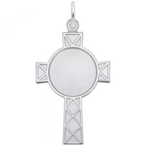 Celtic Cross Sterling Silver Charm